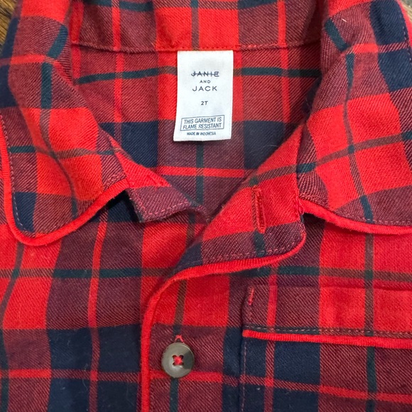 Janie & Jack 2T holiday pajamas - Picture 5 of 5